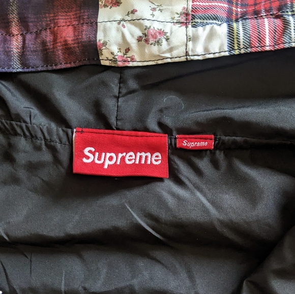 Supreme patchwork jacket size XL - Picture 2 of 4